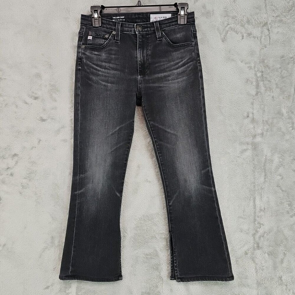 AG Adriano Goldschmied Jeans Womens 26 The Jodi Crop High-Rise Slim Flare Denim